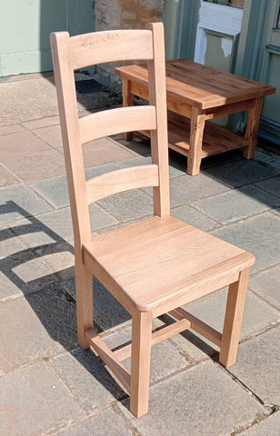 French Country Oak - Dining Chair - upholstered version available