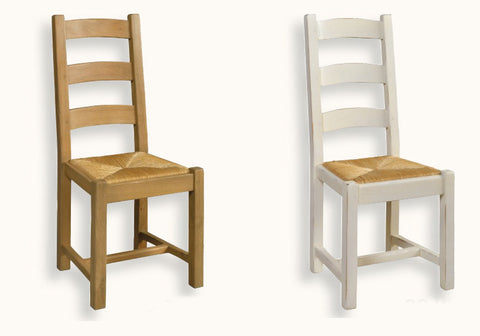 French Mountain Oak - Dining Chair - ladderback