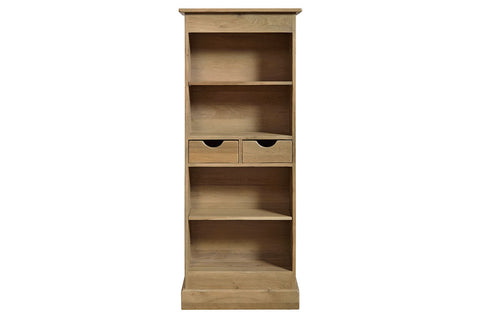French Mountain Oak - Studio Range bookcase - narrow and tall