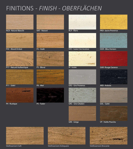 French Mountain Oak - Villages Range Bookcase - wide and tall