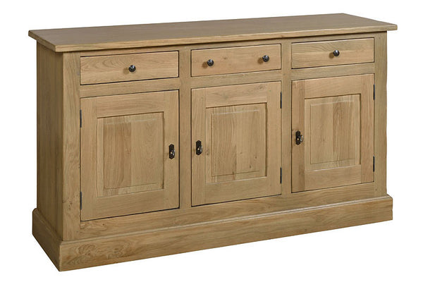 French Mountain Oak - Studio Range sideboard 3 door