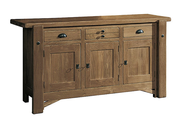French Mountain Oak - Alpine Range sideboard 3 door
