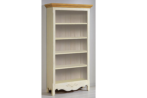 French Mountain Oak - Provence Range Bookcase - wide and tall
