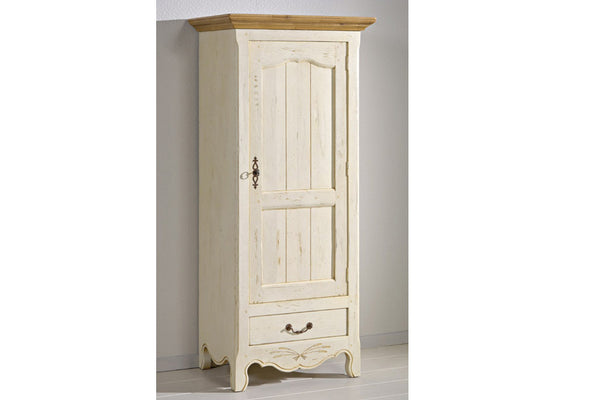 French Mountain Oak - Provence Range Cabinet - narrow and tall