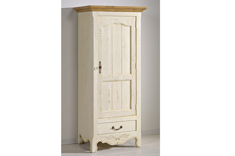 French Mountain Oak - Provence Range Cabinet - narrow and tall