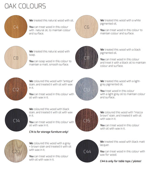 Designer Oak Stone Range Sideboard - 3 door