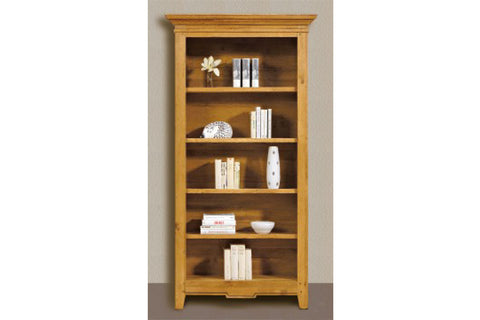French Mountain Oak - Villages Range Bookcase - wide and tall