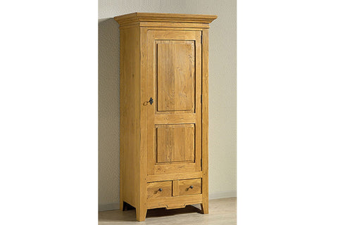 French Mountain Oak - Villages Range Cabinet - narrow and tall
