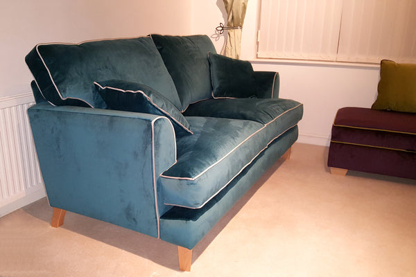 Winchester Range Velvet Armchair and Sofas