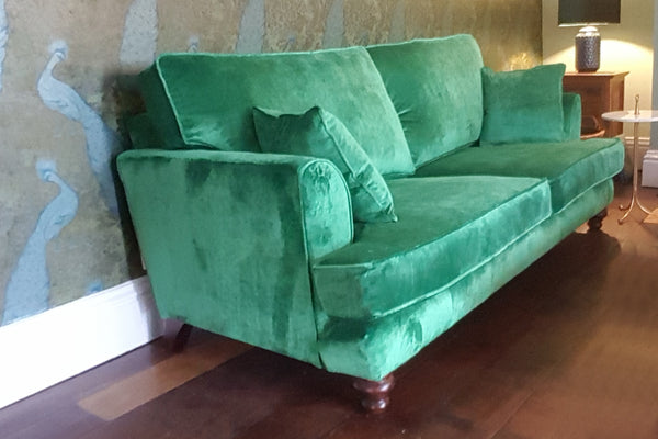 Winchester Range Velvet Armchair and Sofas