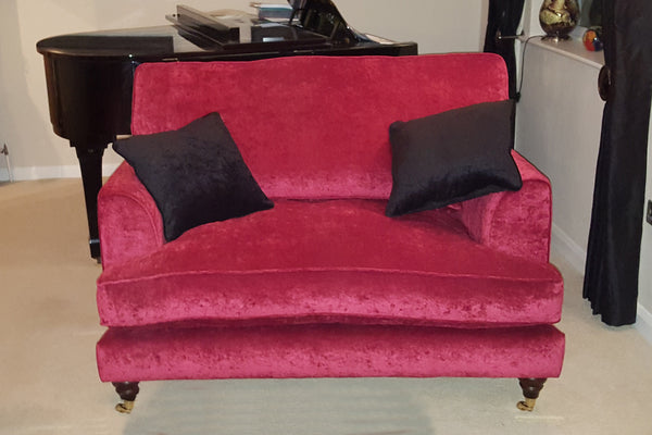 Winchester Range Velvet Armchair and Sofas